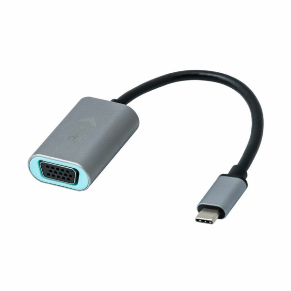 USB C to VGA Adapter i-Tec C31METALVGA60HZ      Grey