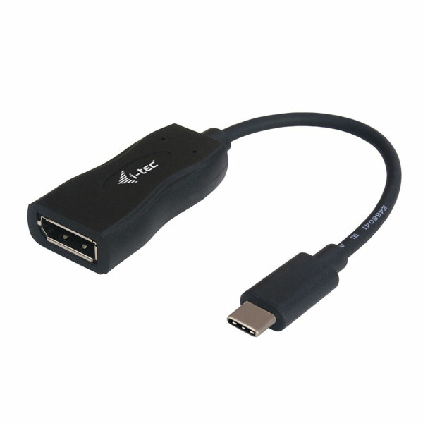 USB C to DisplayPort Adapter i-Tec C31DP60HZP           Black