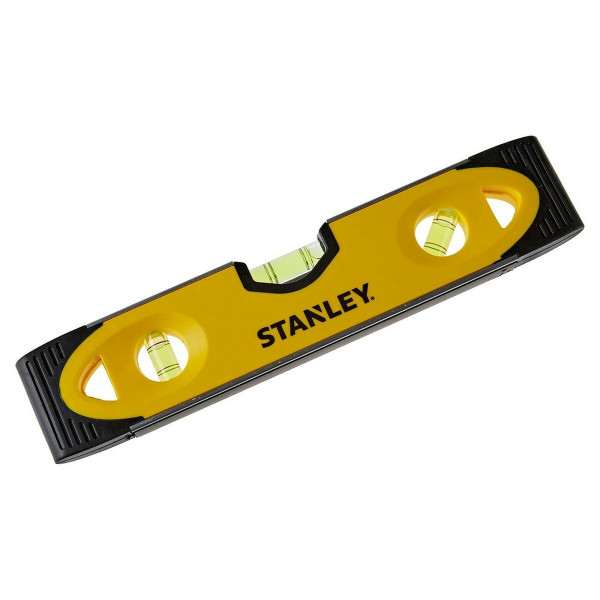 Spirit Level Stanley Magnetic Aluminium Natural rubber