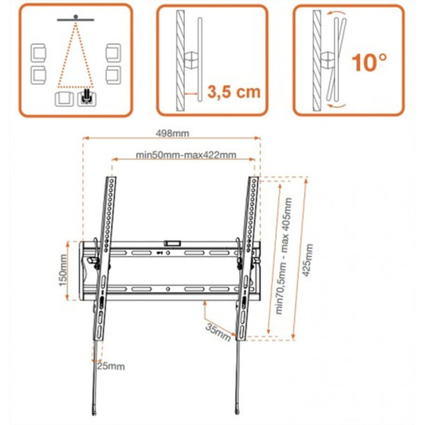 TV Mount METRONIC 451064