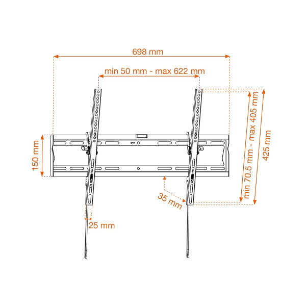 TV Mount METRONIC 451067