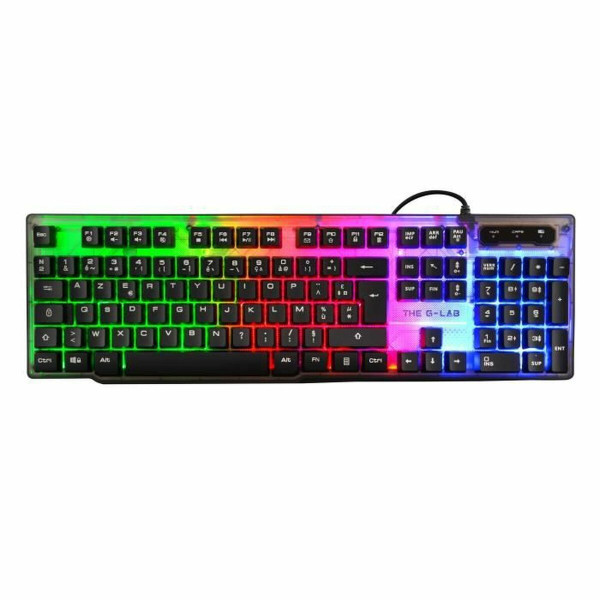 Gaming Keyboard The G-Lab Neon French AZERTY