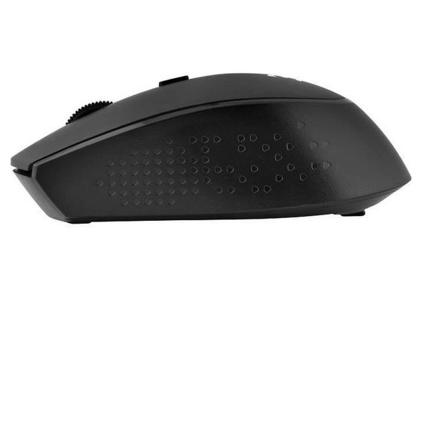 Keyboard and Mouse Bluestork Easy Slim Black French AZERTY