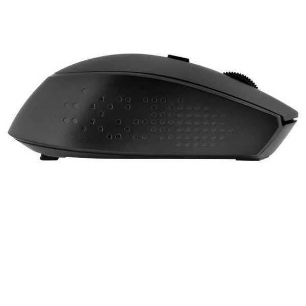 Keyboard and Mouse Bluestork Easy Slim Black French AZERTY