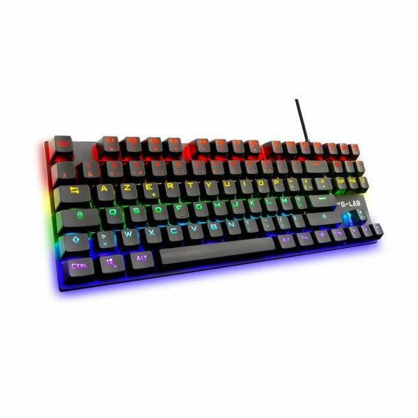 Gaming Keyboard The G-Lab Mercury Black French AZERTY