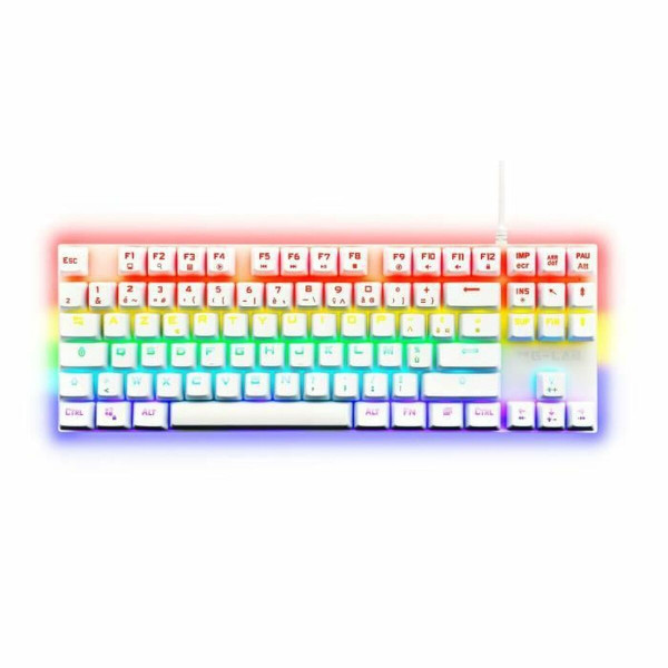 Gaming Keyboard The G-Lab Mercury White AZERTY