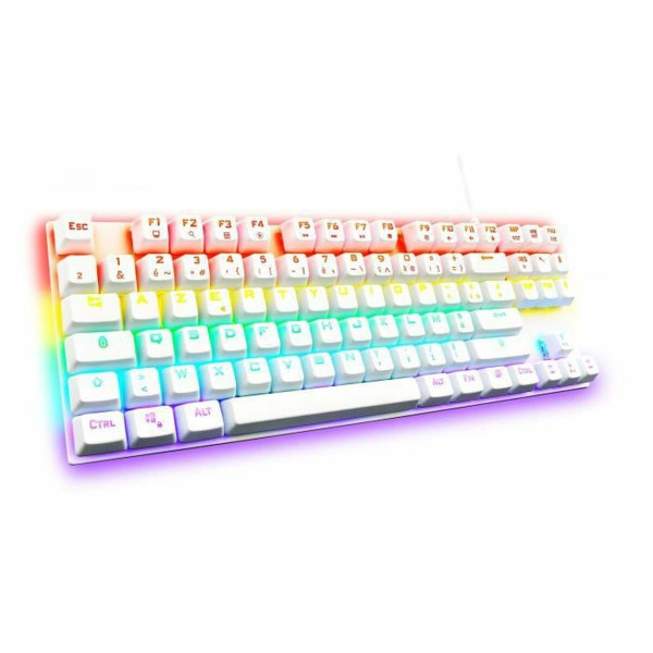 Gaming Keyboard The G-Lab Mercury White AZERTY