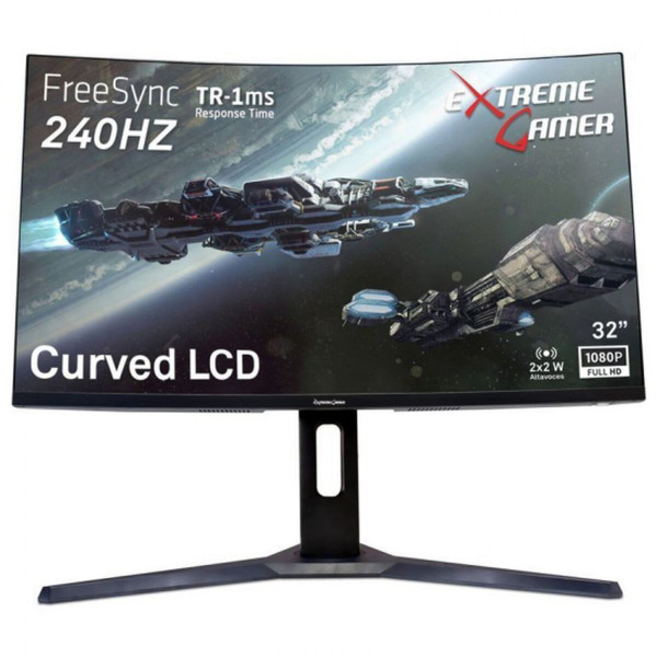 Monitor ExtremeGamer 32M2000C Black 32" Full HD 240 Hz