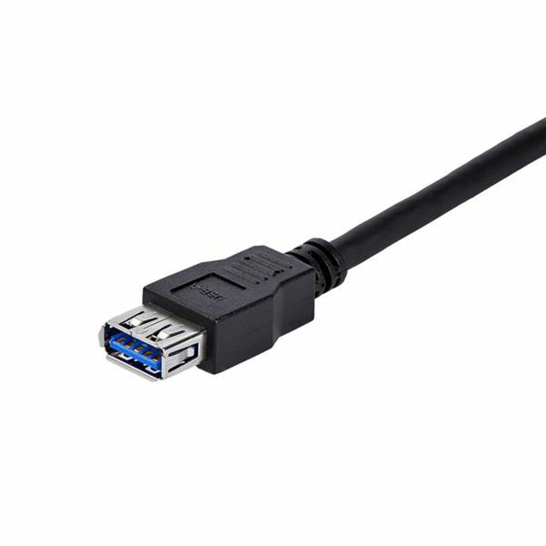 USB Cable Startech USB3SEXT1MBK         USB A Black