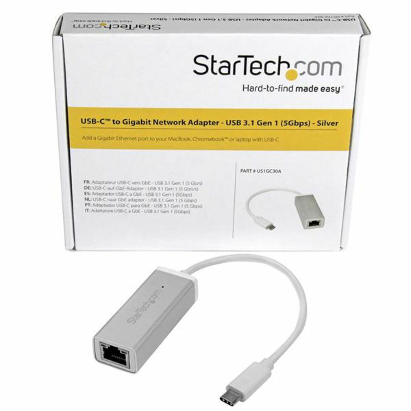 Network Adaptor Startech US1GC30A             Silver