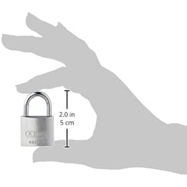 Key padlock ABUS Titalium 64ti/30 Steel Aluminium normal (3 cm)