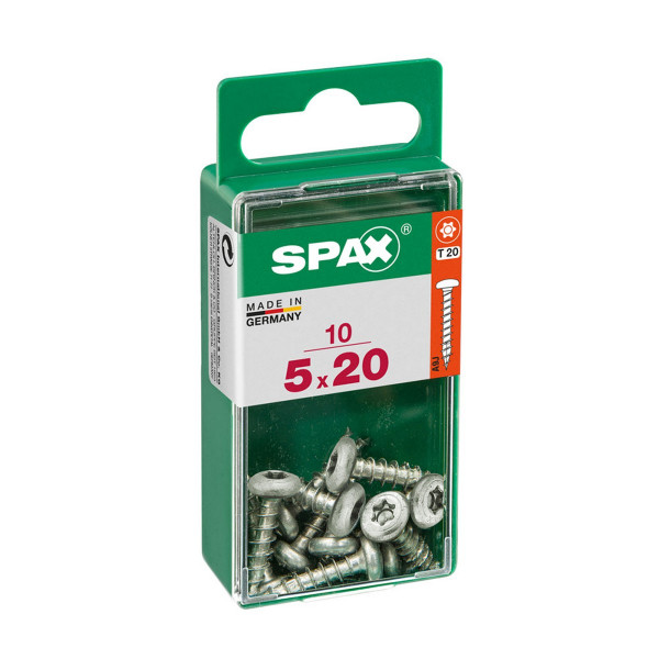 Box of screws SPAX Wirox Wood Round headed nozzle 10 Pieces (5 x 20 mm)