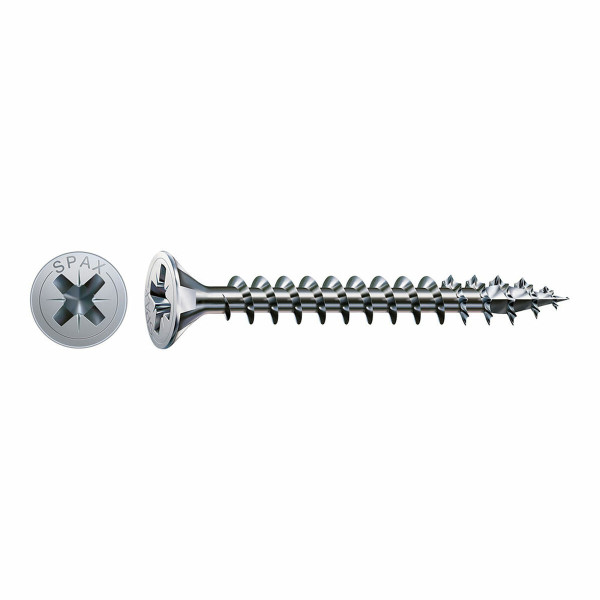 Box of screws SPAX Wood screw Flat head (3,5 x 12 mm)