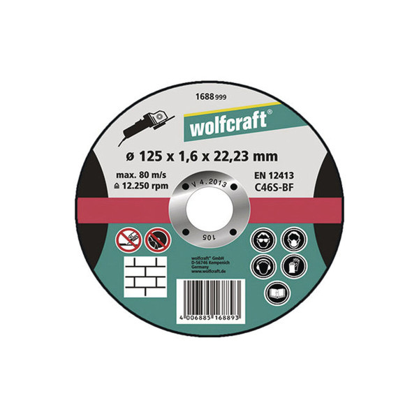 Cutting disc Wolfcraft 1686999