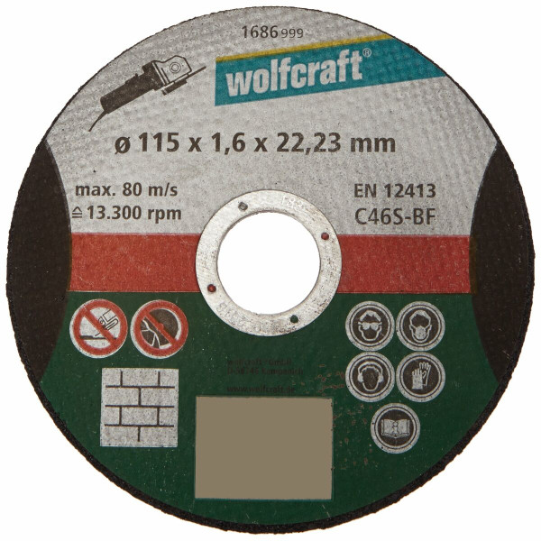 Cutting disc Wolfcraft 1686999