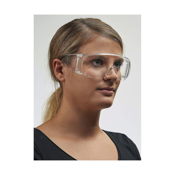 Safety glasses Wolfcraft 4901000 Transparent Plastic