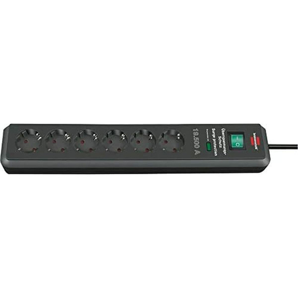 Power Socket - 6 Sockets with Switch Brennenstuhl Eco-Line