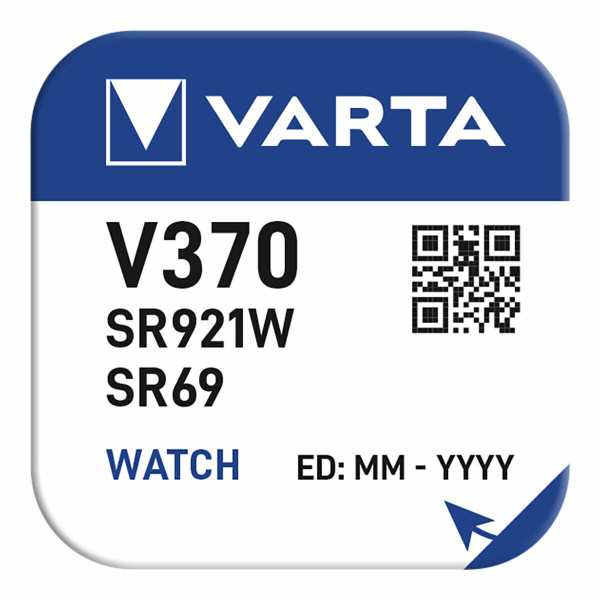 Button battery Varta Silver Silver oxide 1,55 V SR69