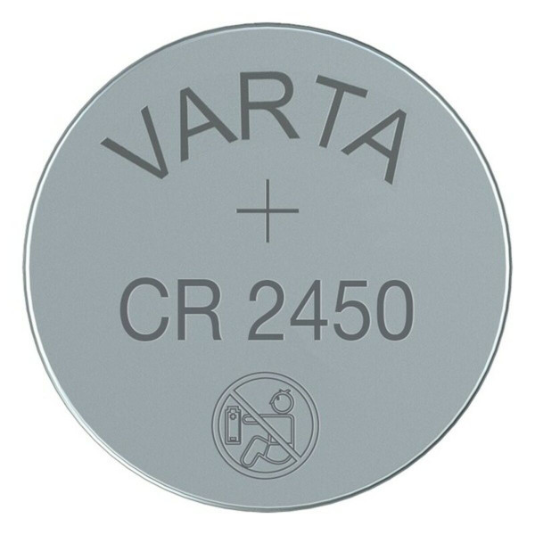 Lithium Button Cell Battery Varta 06450 101 401 3 V CR2450 560 mAh