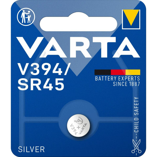 Button battery Varta Silver Silver oxide 1,55 V SR45