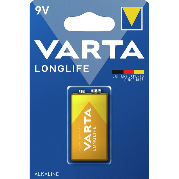 Alkaline Battery Varta Longlife 9 V 6LR61