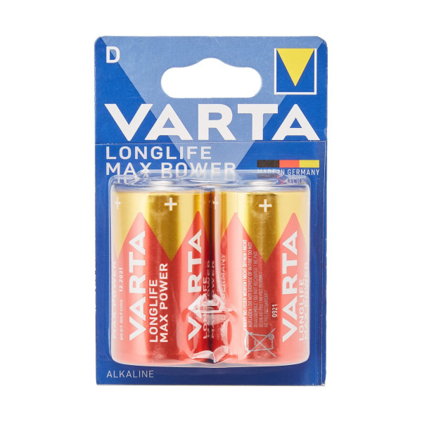 Batteries Varta Long Life Max Power (2 Pieces)