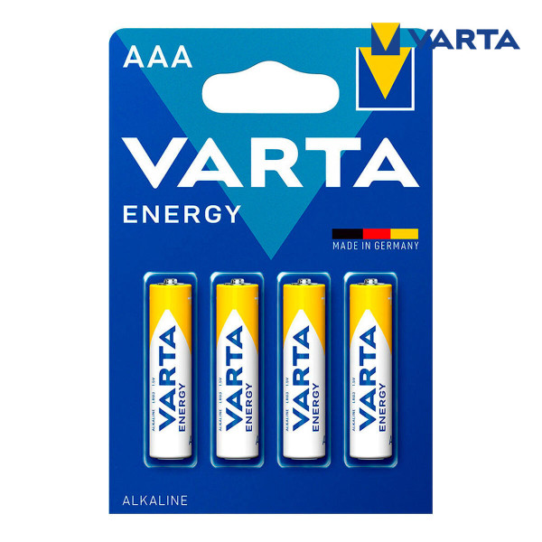 Batteries Varta Energy Value Pack AAA (LR03) (4 Pieces)