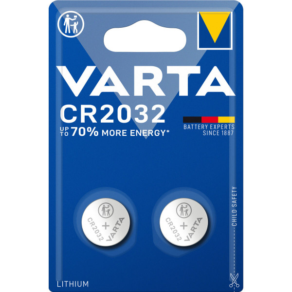 Lithium Button Batteries Varta 06032 101 402 3 V (2 Units)