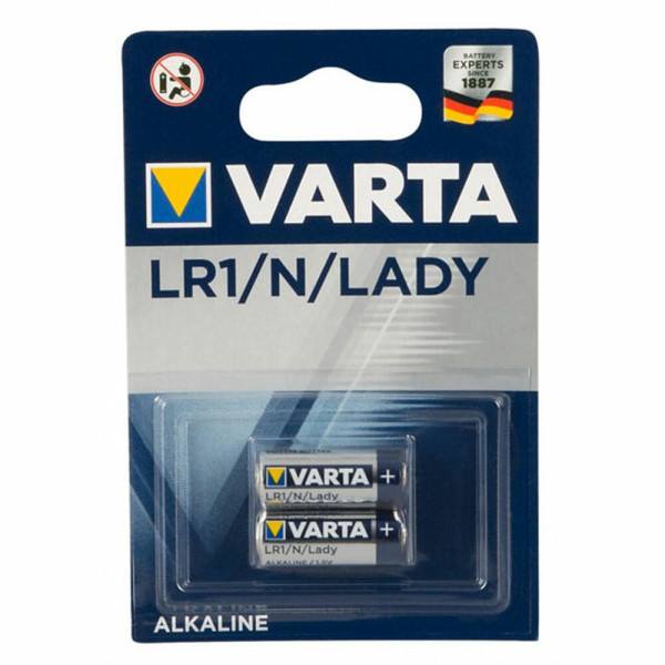 Alkaline Batteries Varta Lady LR1 N (2 uds)