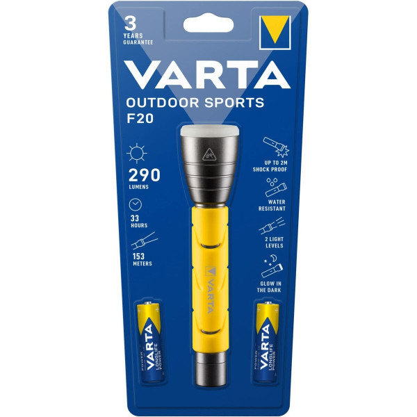 Torch Varta F20 Yellow