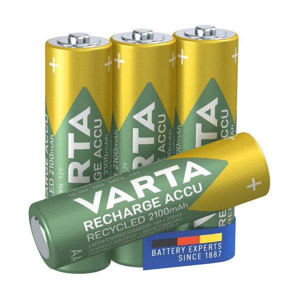 Charger + Rechargeable Batteries Varta 57680