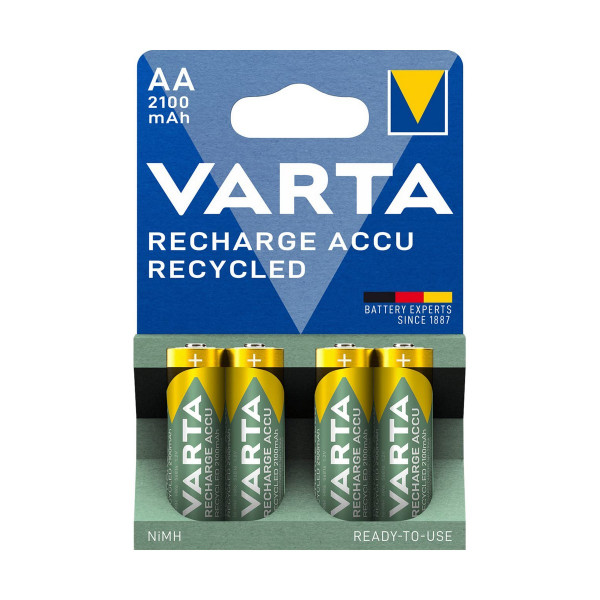 Charger + Rechargeable Batteries Varta 57680