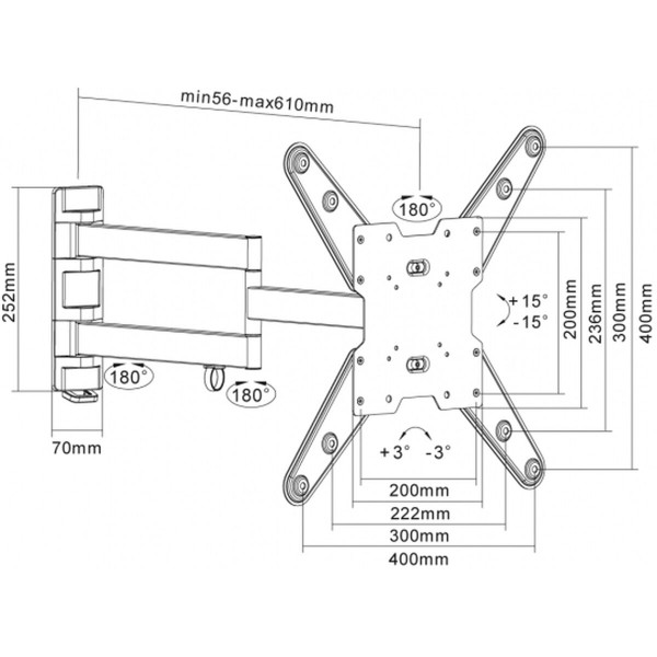 TV Mount Equip 650105