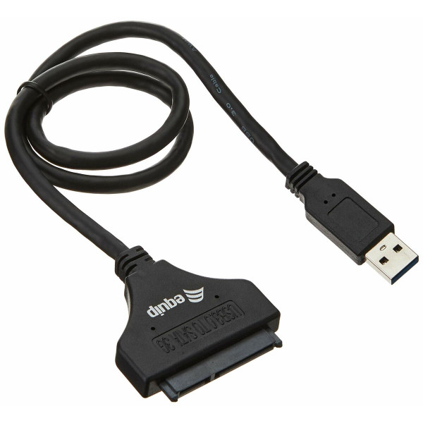 USB to SATA Hard Disk Adaptor Equip 133471 Black 50 cm