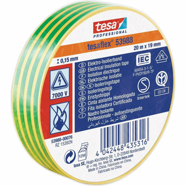 Insulating tape TESA Bicoloured (20 m x 19 mm)