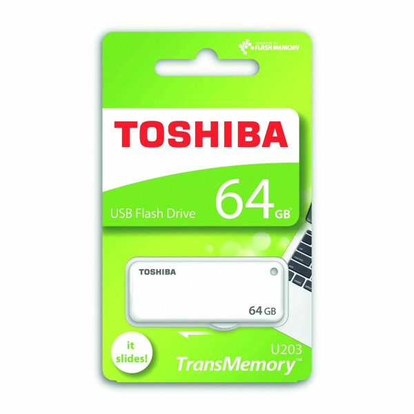 USB stick Toshiba U203 White 64 GB