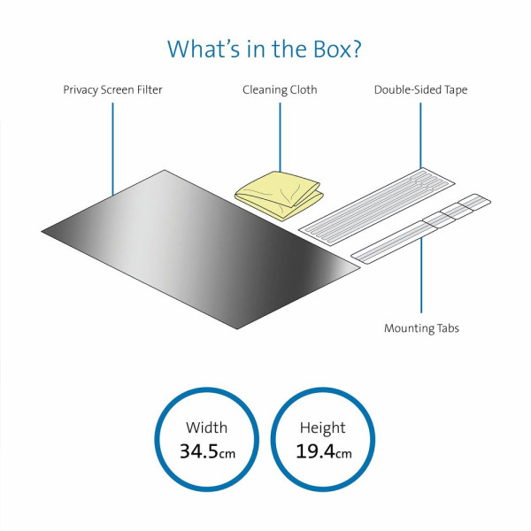 Privacy Filter for Monitor Kensington 626469               15,6"