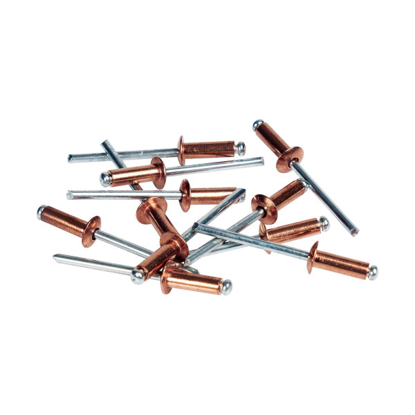 Rivets Rapid 5001467 Spindle Ø 4,8 x 12 mm Copper Aluminium (50 Units)