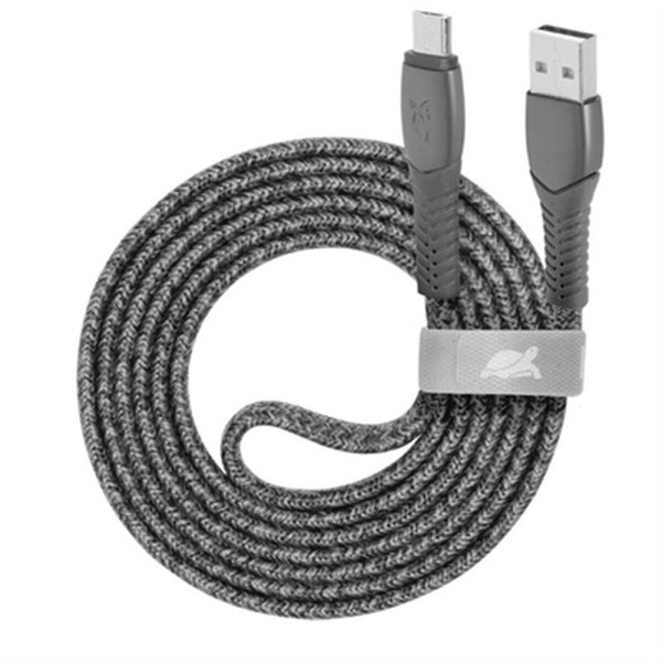 Cable Micro USB Rivacase PS 6100 GR12 1,2 m Grey