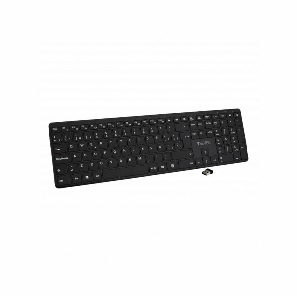 Bluetooth Keyboard V7 KW550ESBT Spanish Qwerty Black