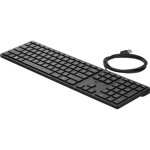 Keyboard HP 320K Spanish Qwerty Black