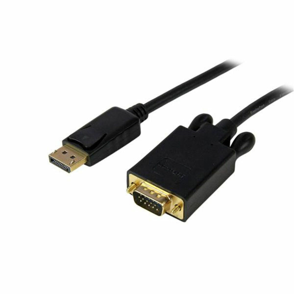 DisplayPort to VGA adapter Startech DP2VGAMM10B          3 m Black