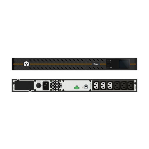 Uninterruptible Power Supply System Interactive UPS Vertiv EDGE-1000IRM1U      