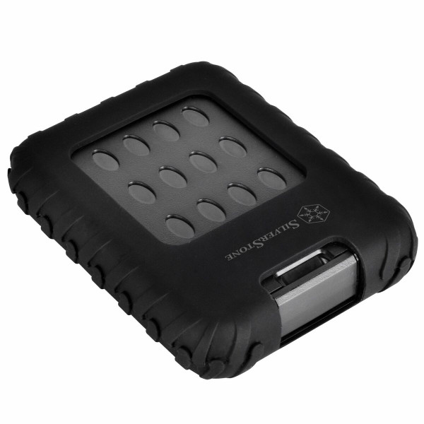 Hard drive case Silverstone MMS01 Black 2,5"