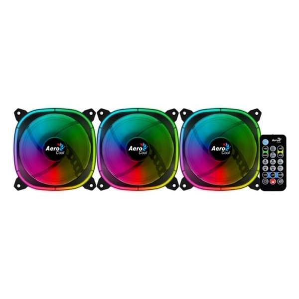 Ventilator Aerocool Astro 12 Pro Ø 12 cm 1000 rpm ARGB LED