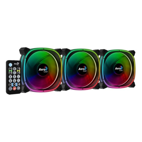 Ventilator Aerocool Astro 12 Pro Ø 12 cm 1000 rpm ARGB LED