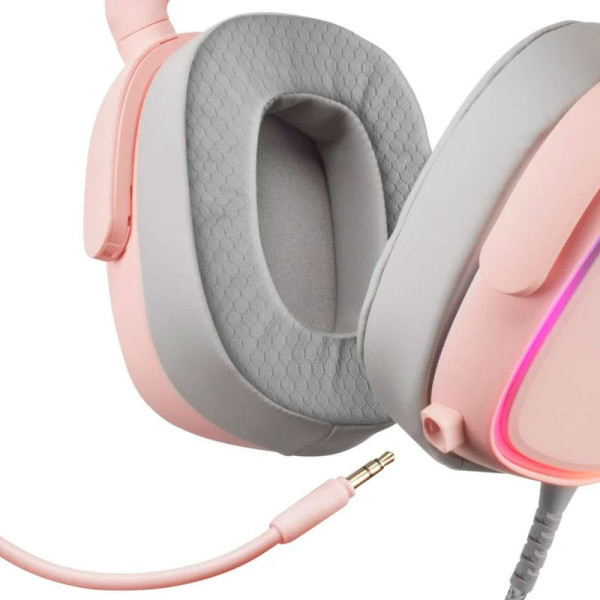 Gaming Headset with Microphone Mars Gaming Pink