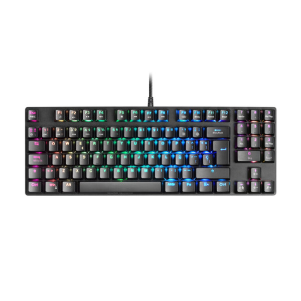 Gaming Keyboard Mars Gaming MKREVOPRORES LED RGB Black Spanish Monkey (1 Piece)