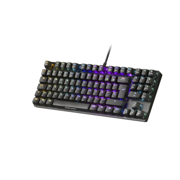 Gaming Keyboard Mars Gaming MKREVOPROBPT LED RGB PT Qwerty Portuguese Black Monkey Portuguese (1 Piece)