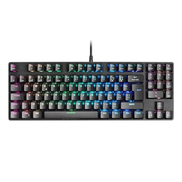 Gaming Keyboard Mars Gaming MKREVOPROBRPT LED RGB PT Qwerty Portuguese Black Monkey Portuguese (1 Piece)